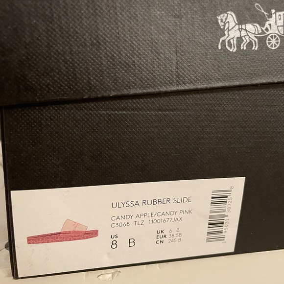 COACH Ulyssa Rubber Slide - Picture 6 of 6